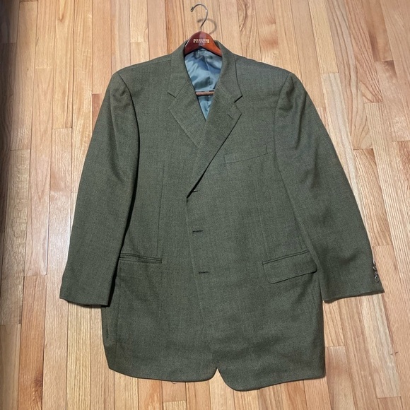 Hickey-Freeman Men’s Green Sports Jacket - Picture 1 of 12